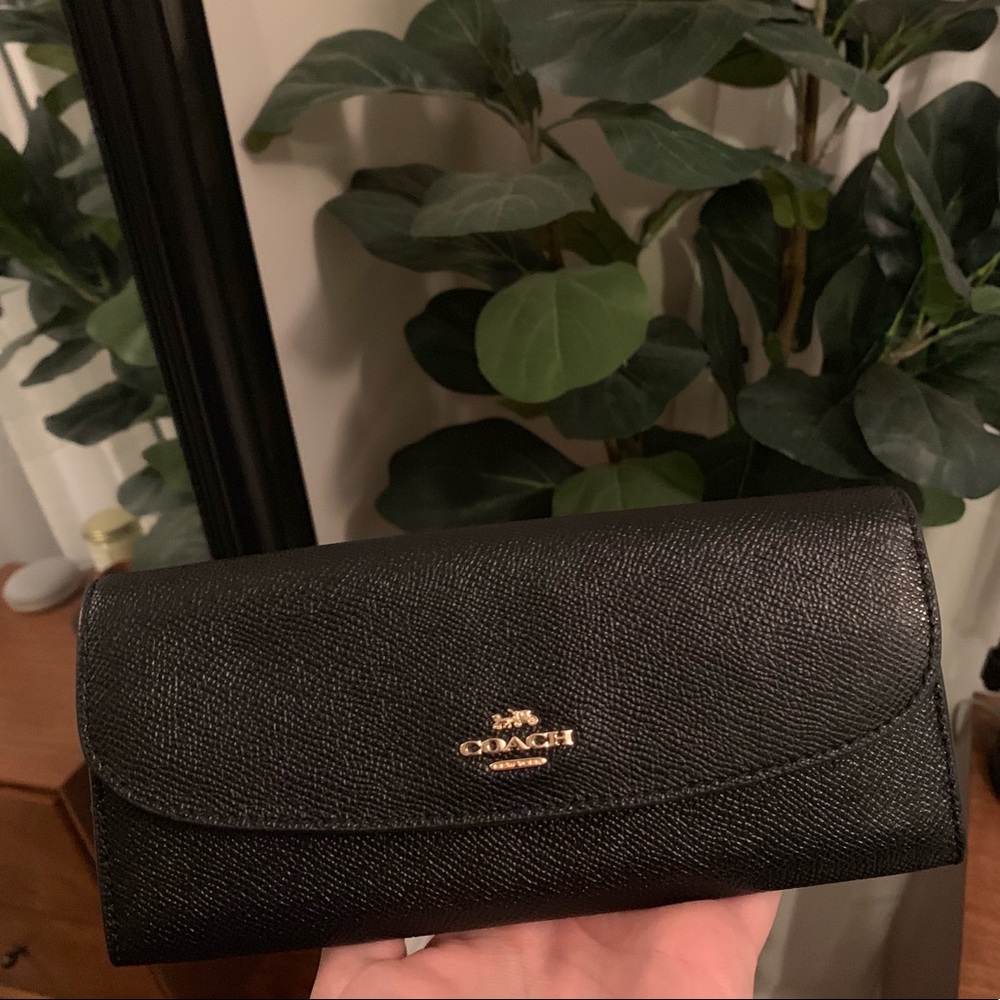 Black Coach Wallet